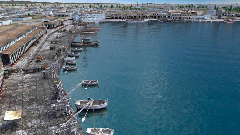 Los puertos serán los protagonistas de esta nueva entrega de la serie Ingeniería Romana. Foto: cedida