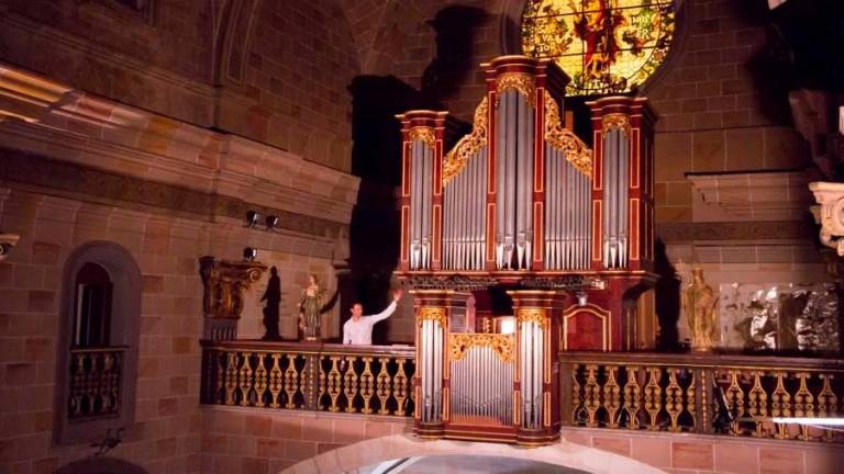 El órgano de El Vendrell conserva su maquinaria barroca. foto: DT