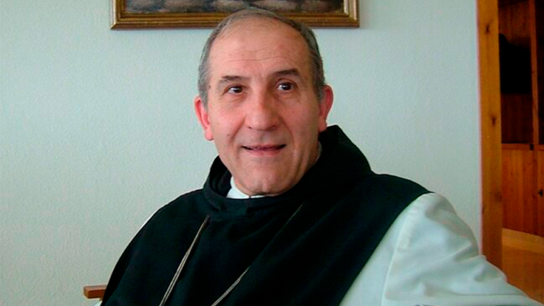 Josep Alegre va ser l’abat del Monestir de Santa Maria de Poblet des del 1998 fins al 2015. foto: Monestir de Poblet
