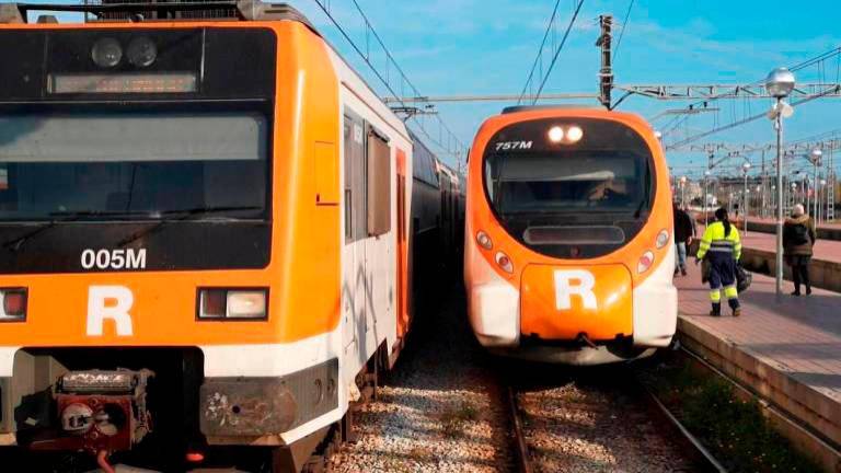 Imagen de archivo de un tren de Rodalies de Renfe. Foto: DT