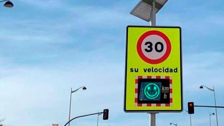 Ya se colocaron radares pedagógicos en algunas calles.