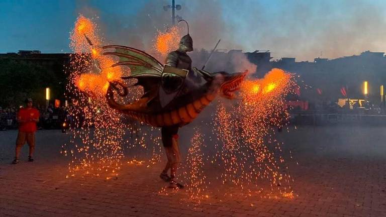 La bestia de fuego L’Espurna de Calafell.