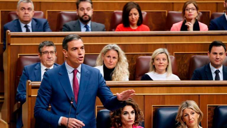 Pedro Sanchez en el Congreso. Foto: EFE