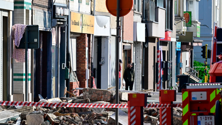 La zona donde ha tenido lugar la explosión. Foto: EFE