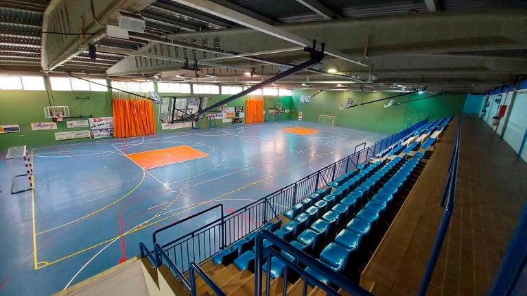 Imagen de la pista del Palau d’Esports Municipal de Cambrils. FOTO: cedida