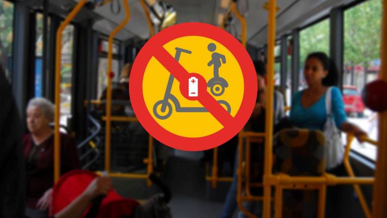 La capital del Baix Camp se suma a la prohibición de subir un VMP a un transporte público. FOTO: Ajuntament de Reus