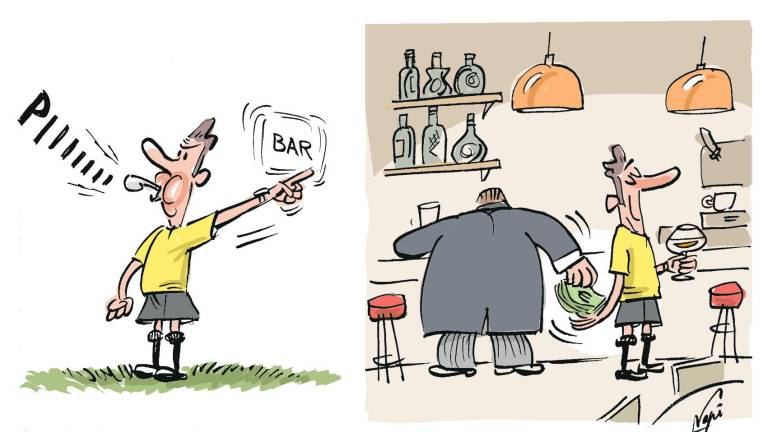 El bar y el arbitraje