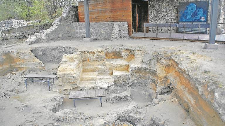 Imagen de una excavaci&oacute;n reciente en el yacimiento de Dmanisi. FOTO: B. Mart&iacute;nez-Navarro