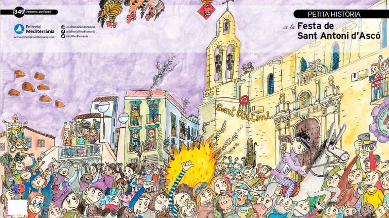 Pilarín Bayés il·lustra la festa de Sant Antoni d’Ascó