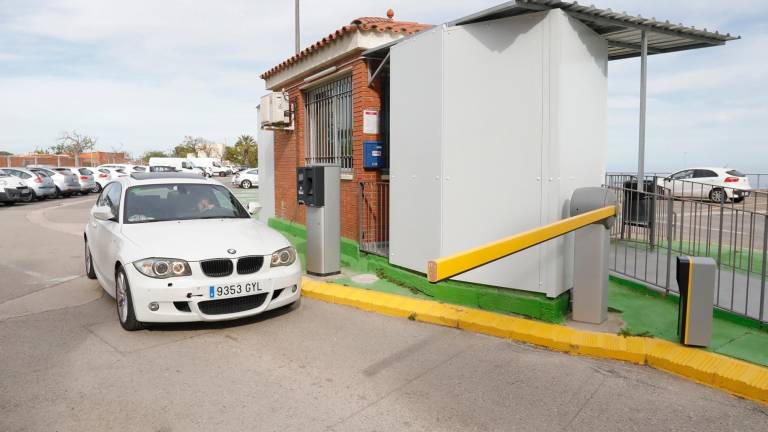 El Torroja ha sido el primer parking en el que se ha instalado la nueva maquinaria. foto: Pere Ferré