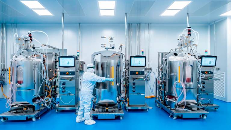 Imagen los laboratorios de la farmacéutica Hipra donde se desarrolla la nueva vacuna. Foto: Hipra