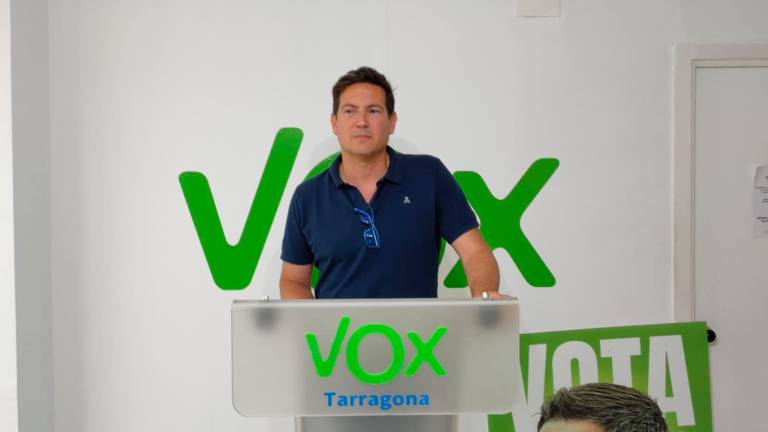 Sergio Macián en la rueda de prensa posterior a las elecciones. Foto: Jan Magarolas