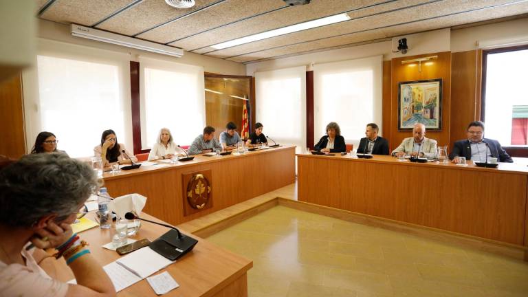 La moción de censura prosperó en el pleno del pasado 11 de mayo. Foto: Pere Ferré