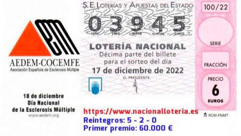 El primer premio de la Lotería Nacional cae en El Vendrell