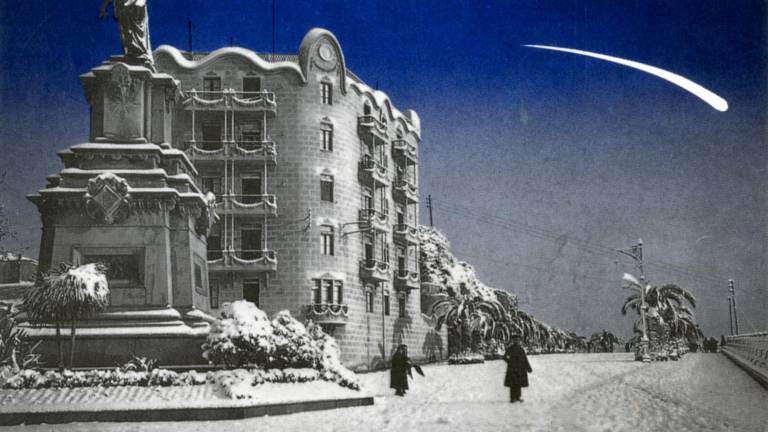 $!La casa modernista de la Rambla Nova número 1, en una imatge presa el 1920. Foto: H. Vallvé/cedida