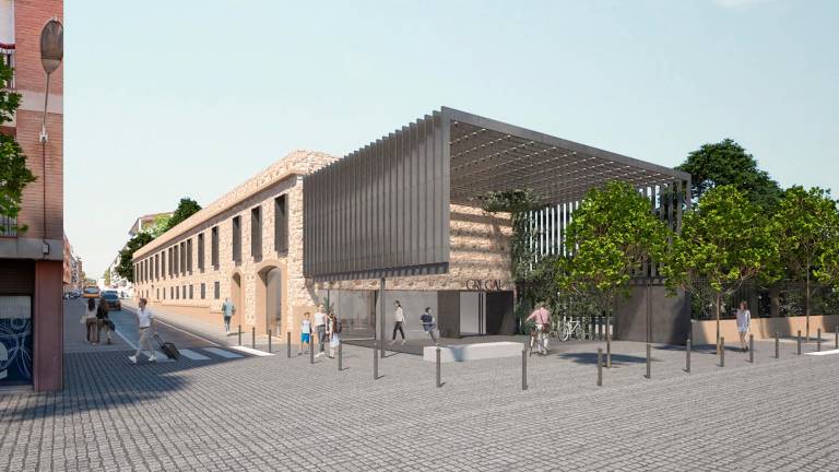 $!El Centre Cívic Gregal se ubicará en la calle Castellvell, en unos antiguos almacenes. FOTO: Ayuntamiento de Reus
