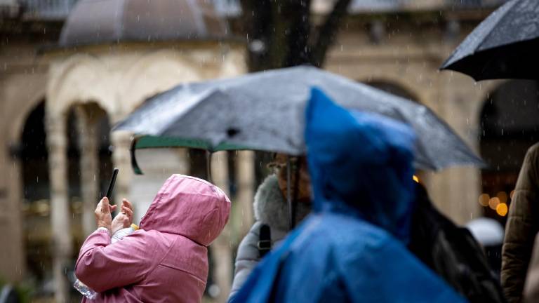 Se espera una tarde muy lluviosa en Tarragona. Foto: EFE