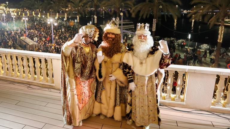 $!Los Reyes Magos en el Port de Tarragona. Foto: Pere Ferré