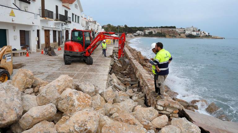 Un nuevo temporal afectará al municipio con olas de hasta 4 metros. Foto: Pere Ferré