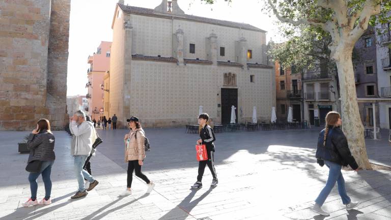 La iglesia de Natzaret se encuentra en la Plaça del Rei. Foto: Pere Ferré