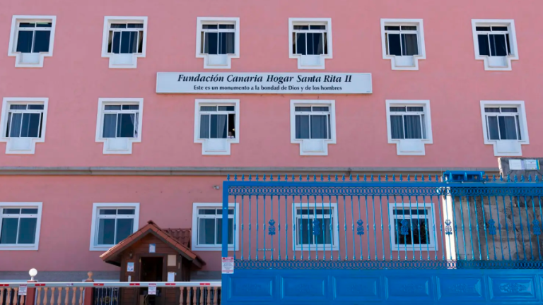Foto de archivo del Hogar Santa Rita, en Tenerife, la mayor residencia pública de mayores de Canarias. Foto: EFE