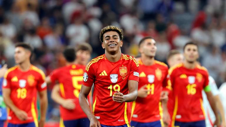 Lamine guio a la Selección española en las semifinales de la Eurocopa 2024. Foto: EFE