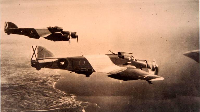$!La Aviación Legionaria italiana y la Legión Condor alemana arrojaron 3.178 bombas sobre Tarragona. FOTO: CENTRE D’IMATGES DE TARRAGONA/L’ARXIU