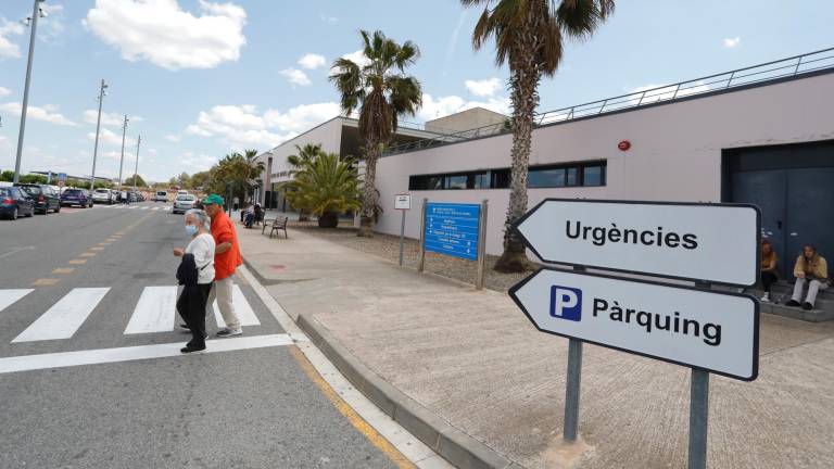 No hay testigos que vieron a las personas que dejaron al herido a las puertas del hospital. Foto: Pere Ferré/DT