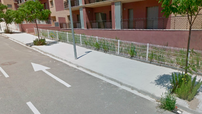 La calle Prat de la Riba de Constantí. Foto: Google Maps