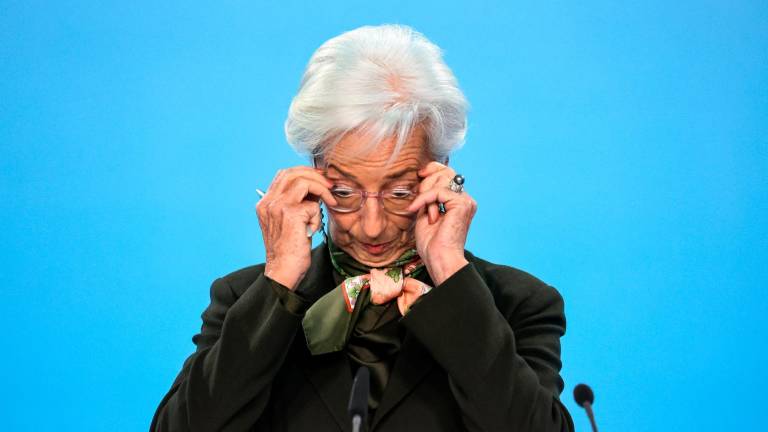 La presidenta del BCE, Christine Lagarde. FOTO: EFE