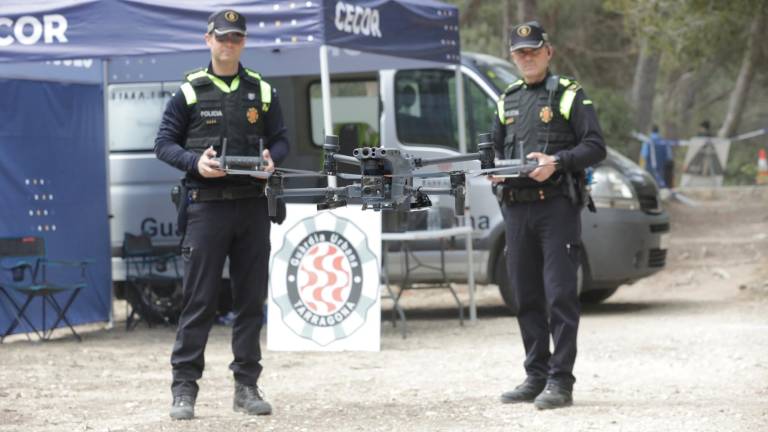 Actualmente, la Urbana de Tarragona ya dispone de dos drones. Foto: Pere Ferré/DT