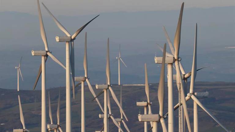 Un parc eòlic en una imatge d’arxiu. Foto: EFE
