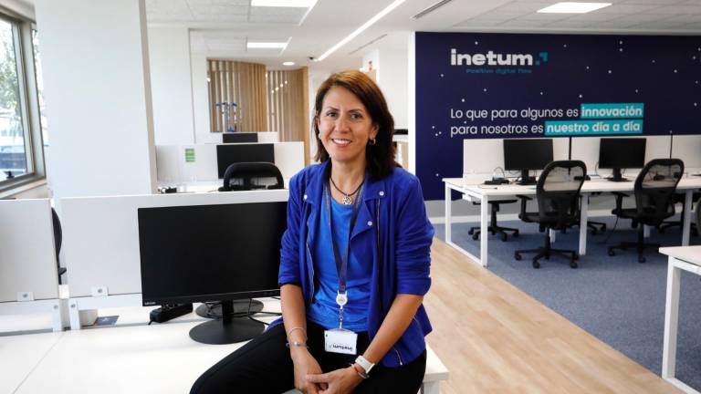 Susana Prado, directora general de Inetum Catalunya, en las oficinas de Tarragona. Foto: Pere Ferré