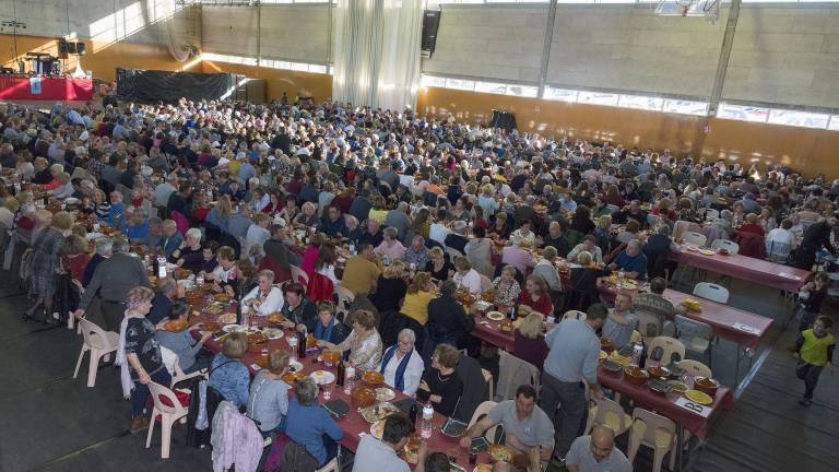 L’escudella popular de la Canonja reuneix anualment prop de 500 persones. FOTO: cedida