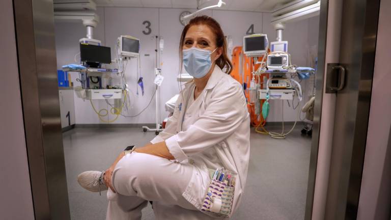 Pilar Mondelo, enfermera en Hospital Joan XXIII. FOTO: PERE FERRÉ
