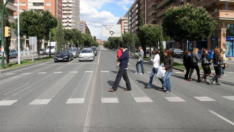 Imagen de archivo del paso peatonal donde ocurrió el accidente. Foto: L Milián/DT
