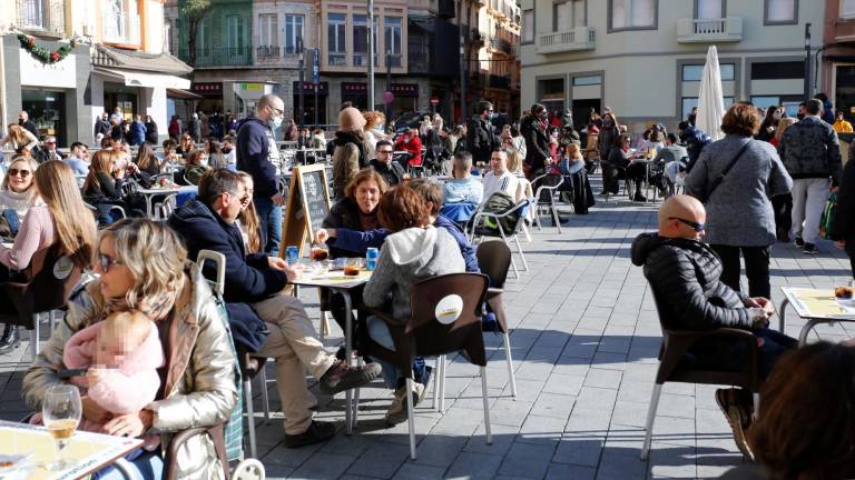 El número de terrazas en Tarragona se ha multiplicado con la pandemia, y ya hay más de 500. Foto: Pere Ferré
