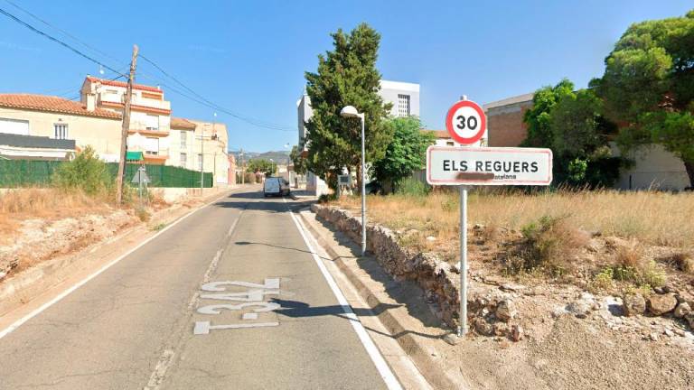 Els fets van passar al petit nucli dels Reguers, Tortosa. Foto: Google Maps