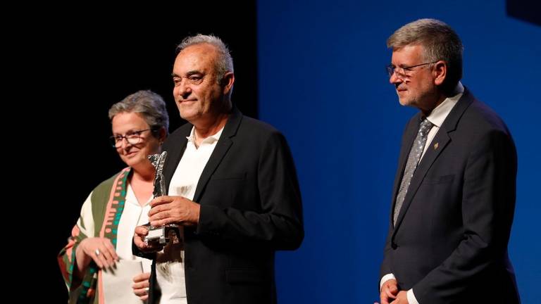 Joan Antoni Cerrato, Premi Beca de Traducció Vidal Alcover. FOTO: P.F.