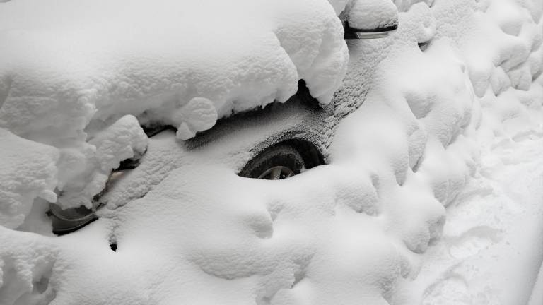 Se esperan hasta diez centímetros de nieve en varios puntos de Catalunya y la cota se situará sobre los 700 metros. Foto: EFE