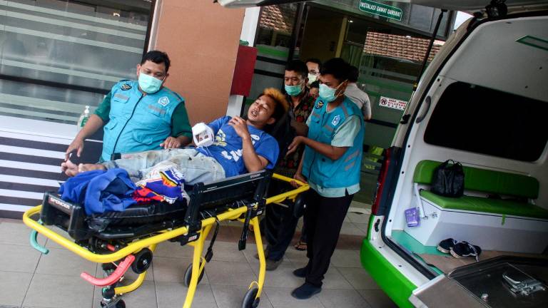 La de la pasada noche está considerada ya una de las peores tragedias en la historia reciente del fútbol mundial. Foto: EFE