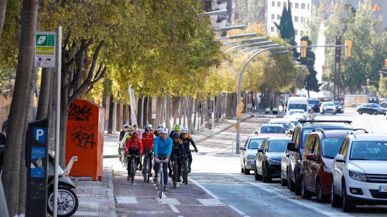 Imagen de archivo de una zona del carril bici en Tarragona. Foto: Pere Ferré