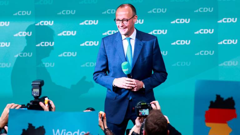 El conservador Friedrich Merz. Foto: EFE