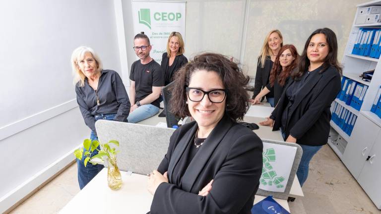 El equipo de trabajo de CEOP. FOTO: angel ullate