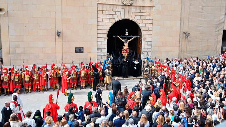 La Generalitat va declarar les Tres Gràcies de Reus com a Festa Patrimonial d’Interès Nacional. Foto: Alfredo González.