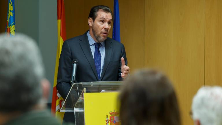 El ministro de Transportes y Movilidad Sostenible, Óscar Puente. Foto: EFE