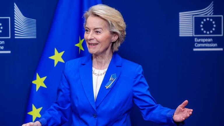 La presidenta de la Comisión Europea, Ursula von der Leyen. Foto: EFE