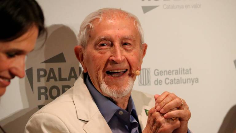 El escritor leridano Josep Vallverdú. Foto: acn