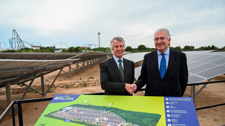 $!PortAventura World inaugura la mayor planta fotovoltaica en un resort vacacional en España