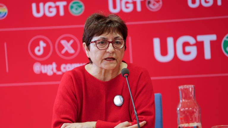 María Jesús Valero, familiar de una de 7.291 personas que murieron en residencias de mayores en Madrid y presidenta de la Asociación 7291 Verdad y Justicia. Foto: EFE